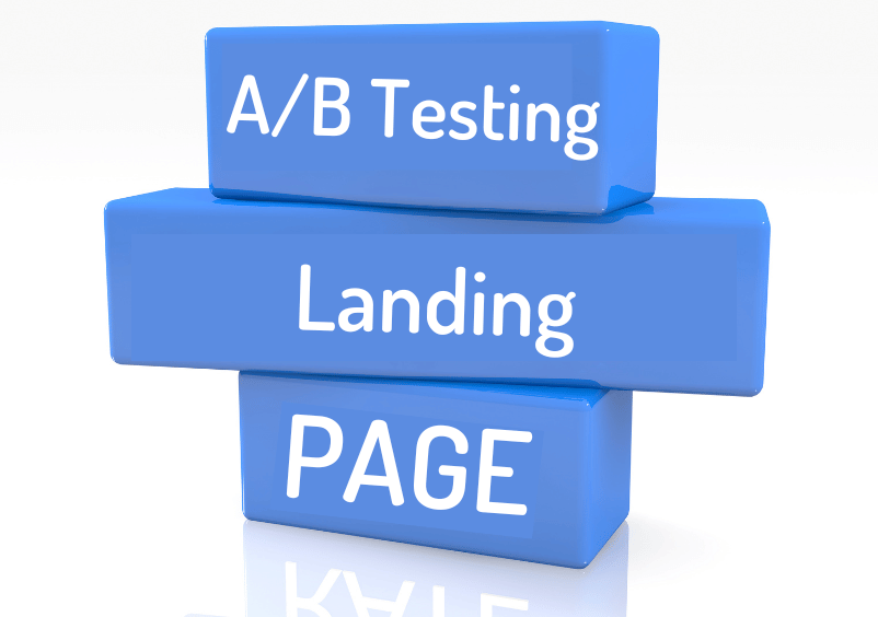 A/B Testing landing page