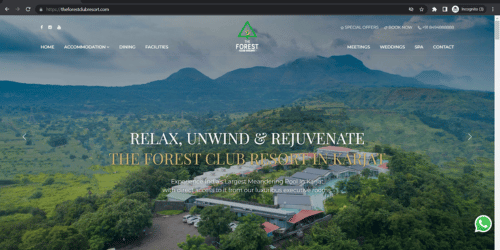 Forest club website