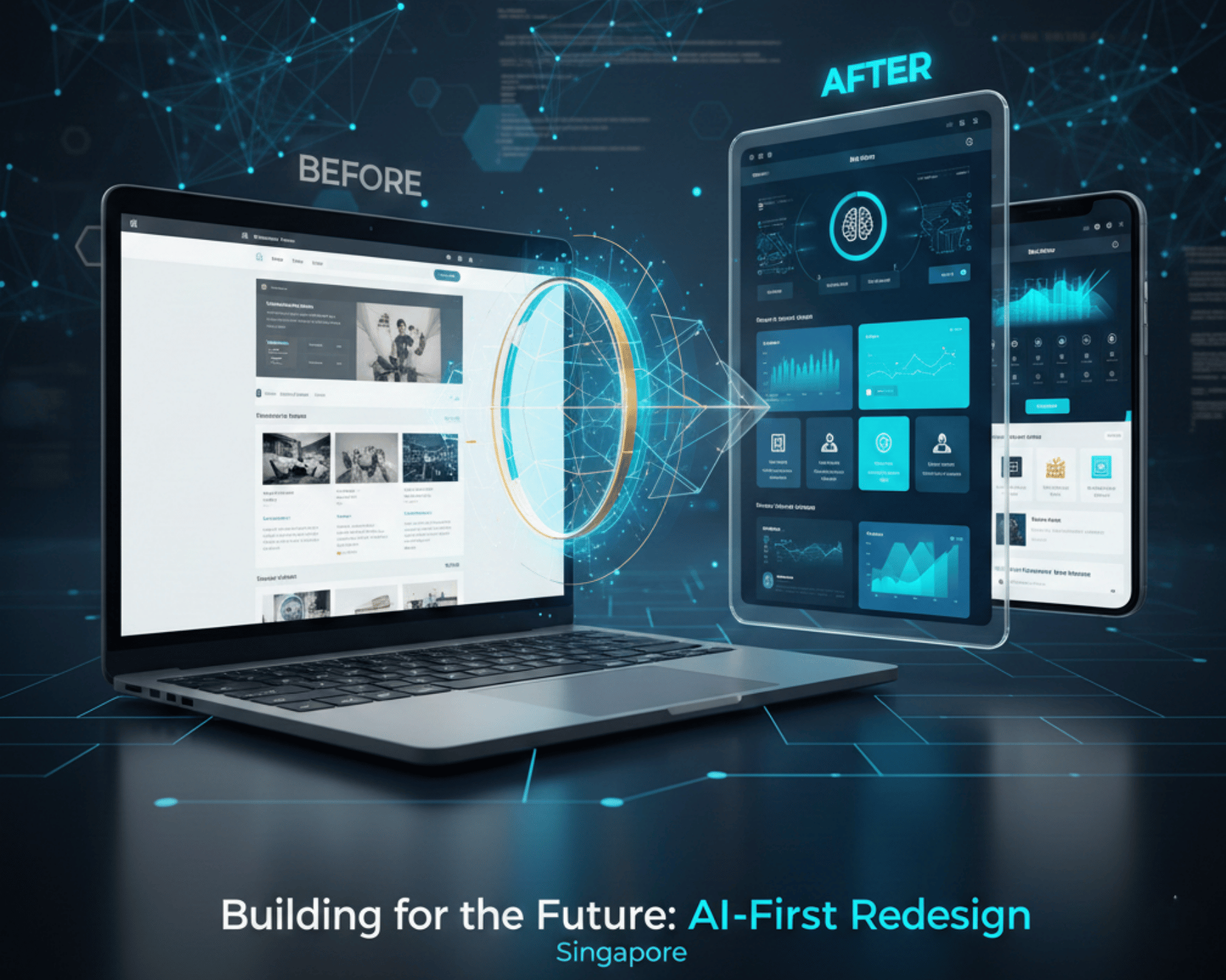 website redesign services in Singapore